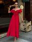 The Bella Off-Shoulder Maxi Dress – 1004