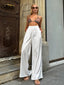 Luxe Satin Wide-Leg Pants – 1104