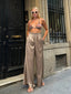 Luxe Satin Wide-Leg Pants – 1104