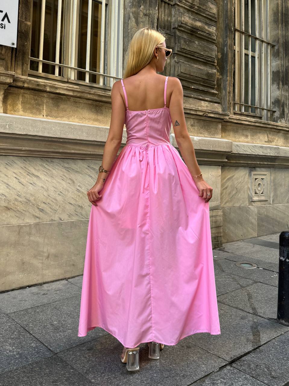 The Timeless Luxe Corset Maxi Dress – 1098