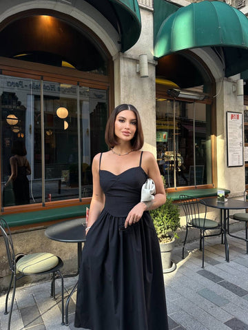 The Seraphina Sweetheart Corset Midi Dress - 1199