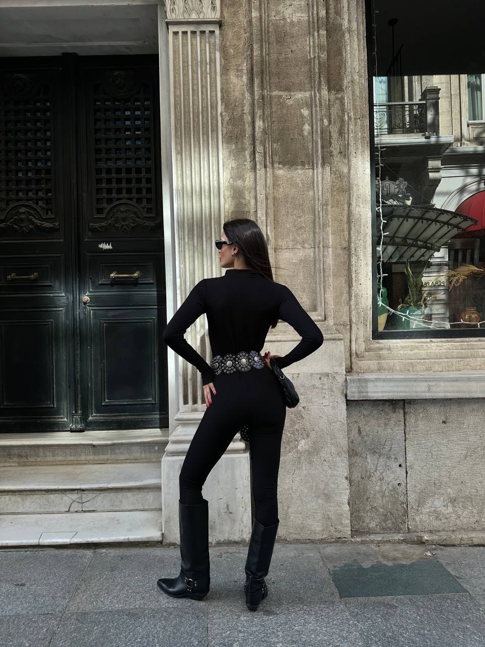 The Sleek Zip-Up Jumpsuit – 1074