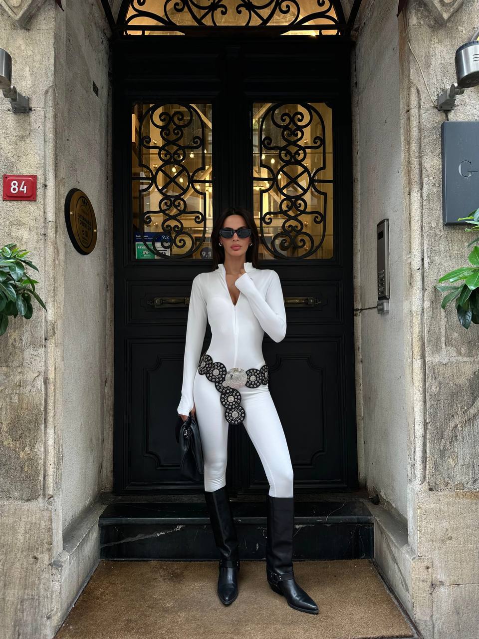 The Sleek Zip-Up Jumpsuit – 1074