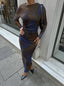 The Aurora Long Sleeve Maxi Dress –1050