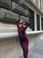 The Aurora Long Sleeve Maxi Dress –1050