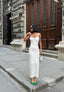 The Florence Crochet Maxi Dress Textured Romance - 1183