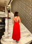 The Ravena Plunge Maxi Dress Bold & Elegant - 1193