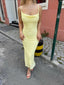 The Coastal Glow Crinkle Midi Dress - 1224