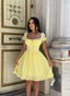 The Ruffle Charm Puff Sleeve Pastel Romance - 1228