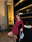 The Seraphina Ruched Mini Dress - 1010
