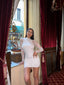 The Snow Lace Mini Dress - 1027