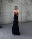 The Vivienne Spaghetti Strap Gown Maxi Dress- 1015