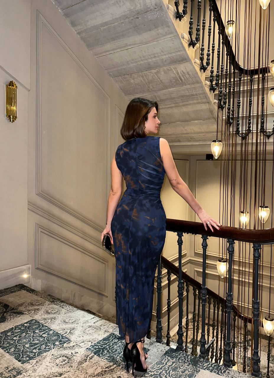 The Evelyn Tie-Dye Maxi Dress - 1011