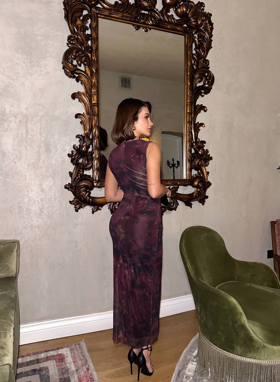 The Evelyn Tie-Dye Maxi Dress - 1011