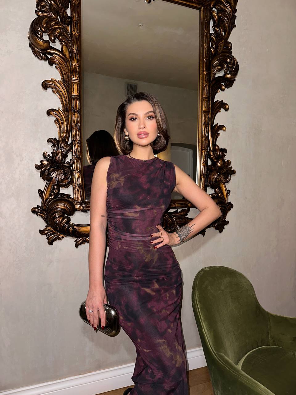 The Evelyn Tie-Dye Maxi Dress - 1011