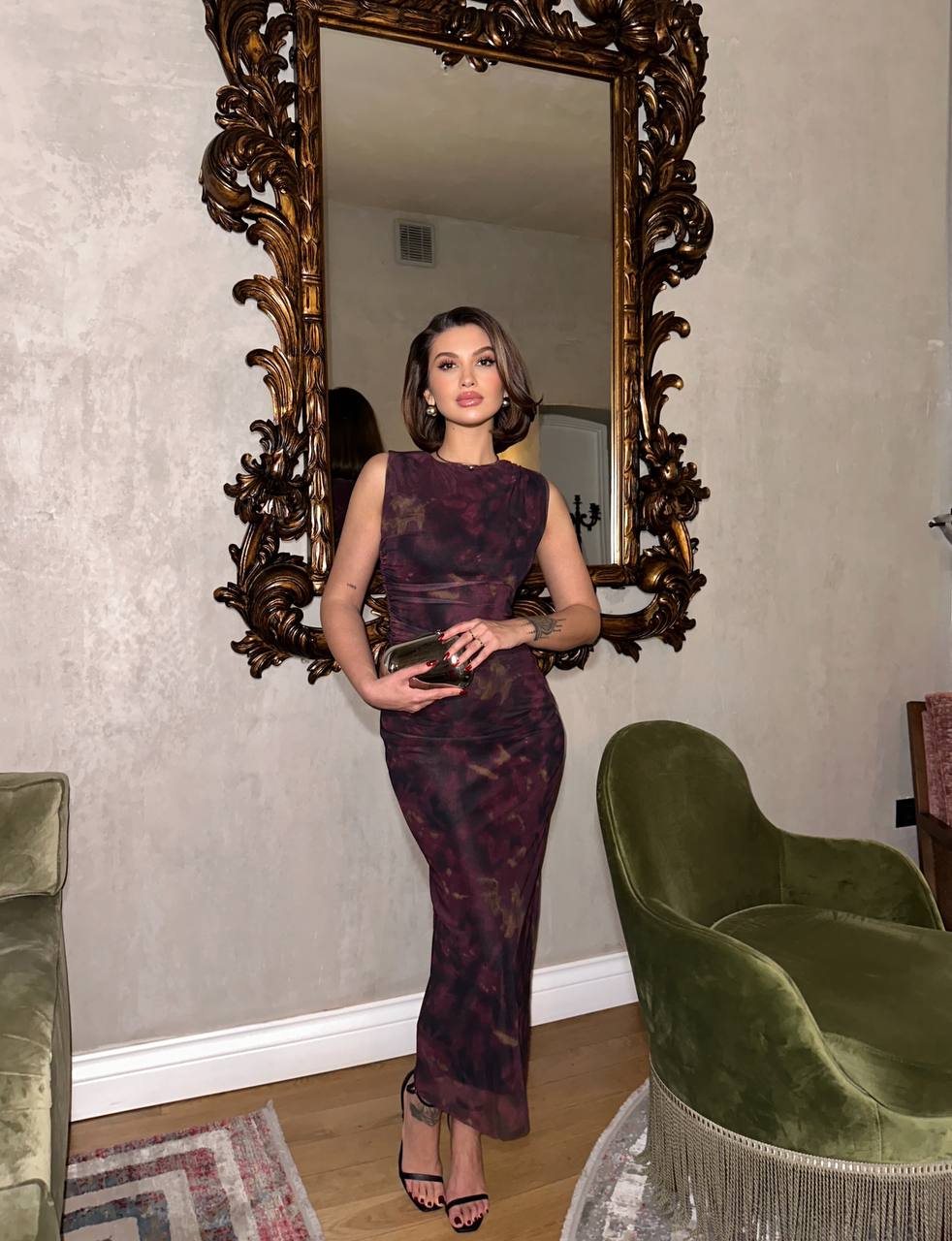 The Evelyn Tie-Dye Maxi Dress - 1011