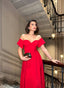 The Bella Off-Shoulder Maxi Dress – 1004
