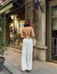 Ethereal Pleated Halter Maxi Dress - 1178