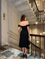 The Sophia Off-Shoulder Midi Dress – 1003