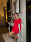 The Seraphina Ruched Mini Dress - 1010