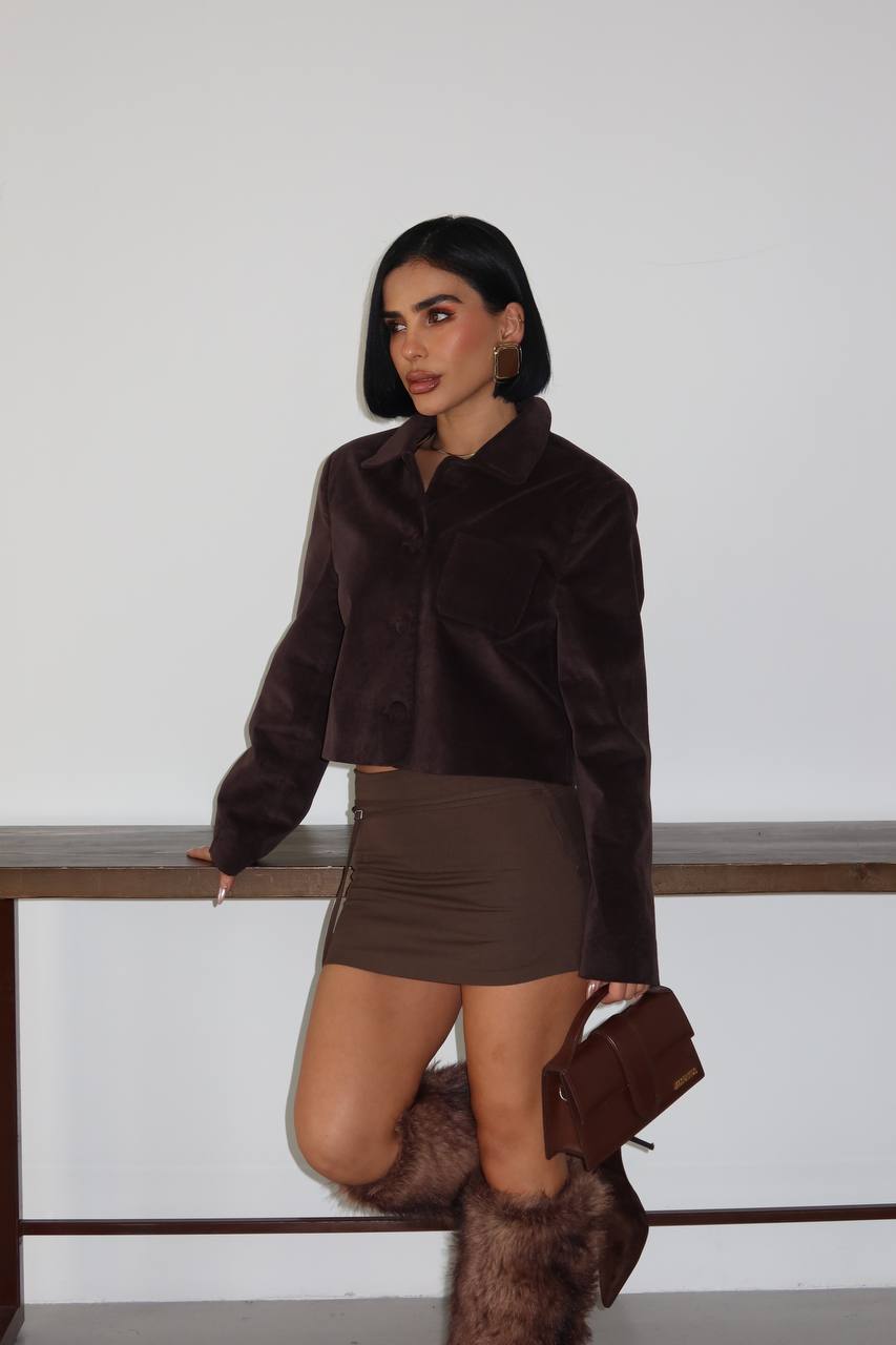 Urban Muse Mini Skirt Fitted Clean Line 1282