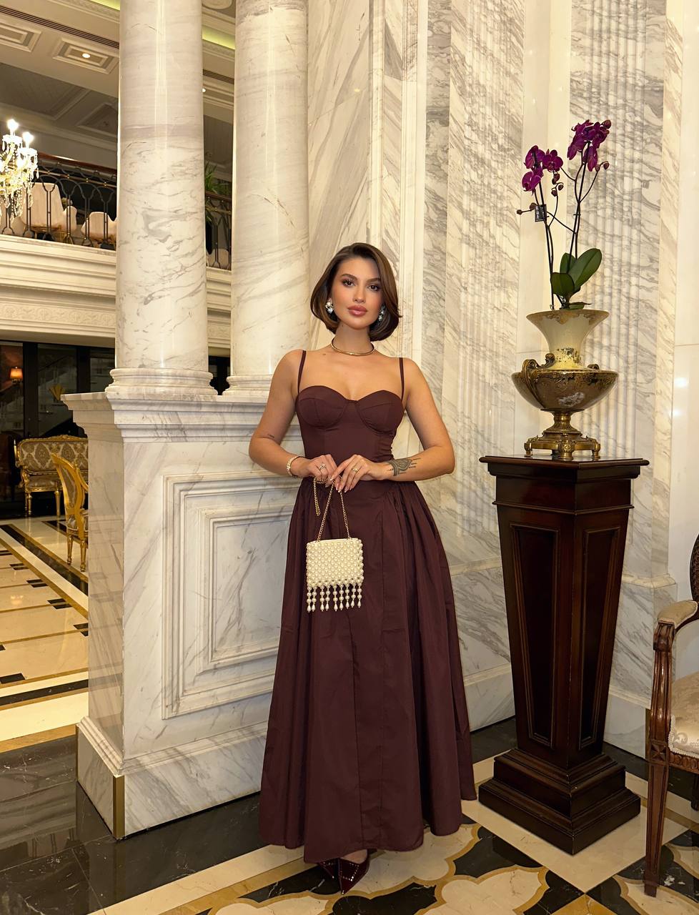 The Belle Corset Maxi Dress – 1168