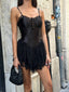 The Pearl Corset Mini Dress - 1016