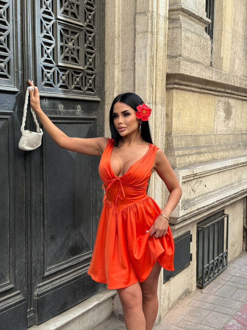 The Milan Ruched Corset Mini Dress - 1200