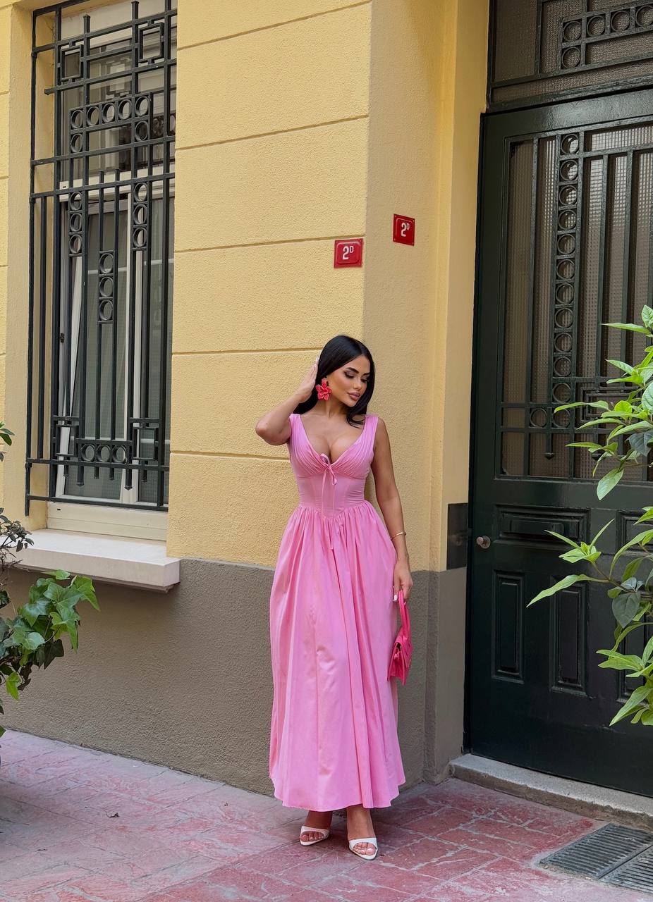 The Riviera Corset Maxi Dress - 1201