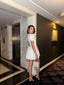 Vintage Charm Puff Sleeve Mini Dress - 1174