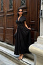 The Empress Waist-Cinched Maxi Dress Statement Elegance - 1189