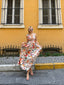Sunset Bloom Sleeveless Maxi Dress - 1219