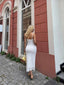 The Coastal Glow Crinkle Midi Dress - 1224