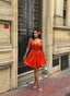 The Milan Ruched Corset Mini Dress - 1200