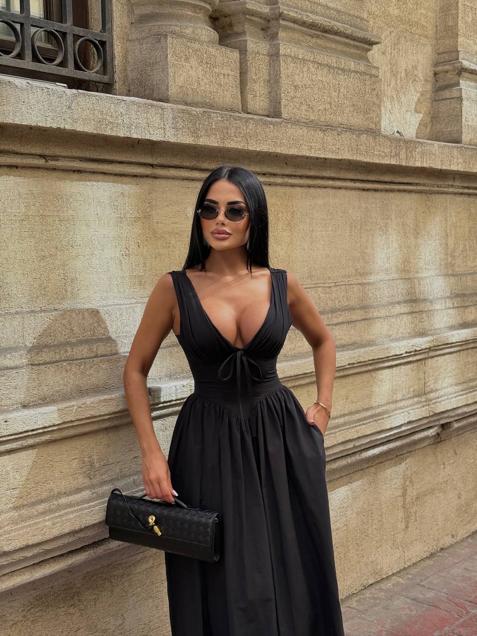 The Riviera Corset Maxi Dress - 1201