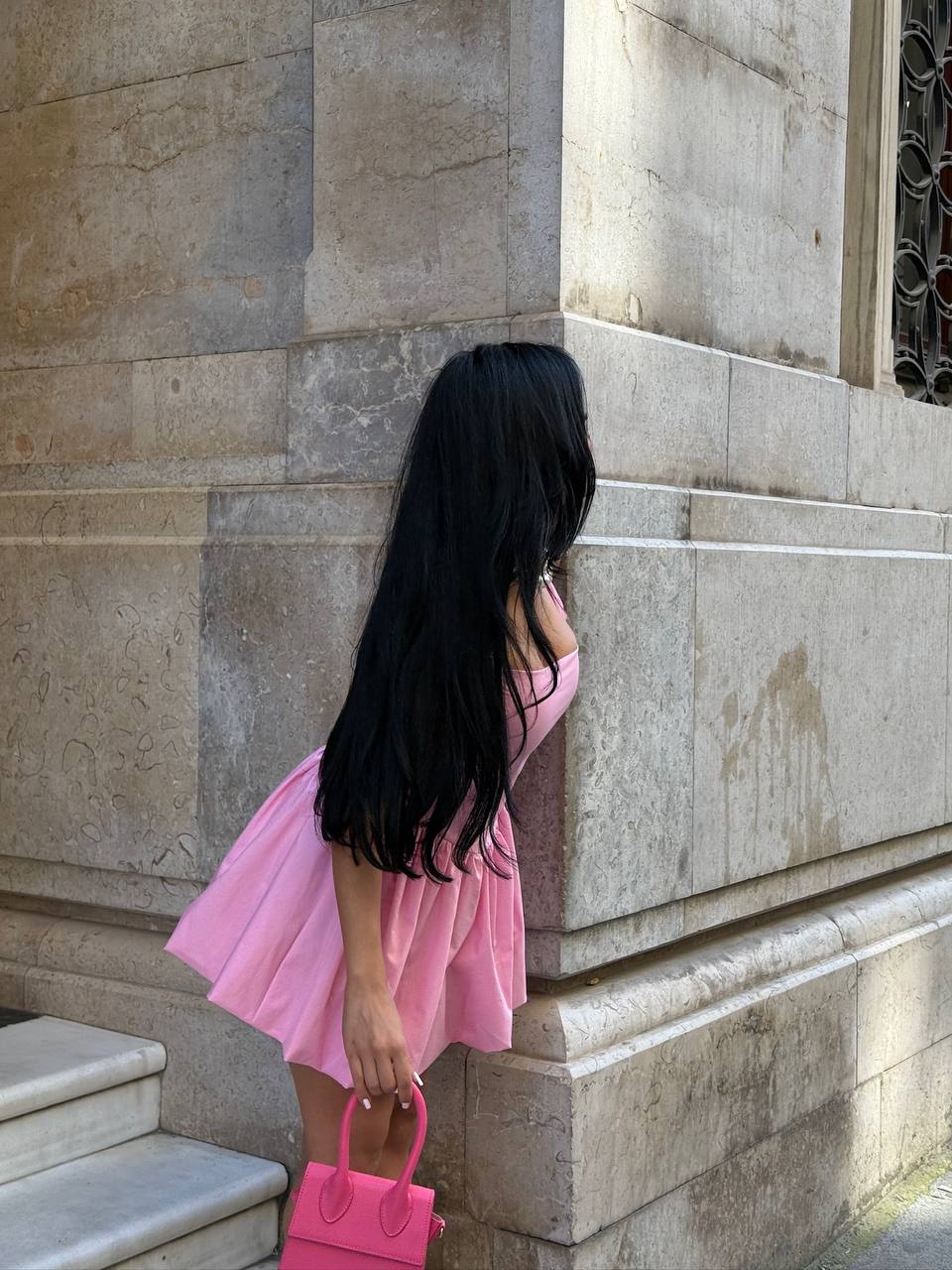 The Bella Halter Bubble Mini Dress Luxe Edition - 1214