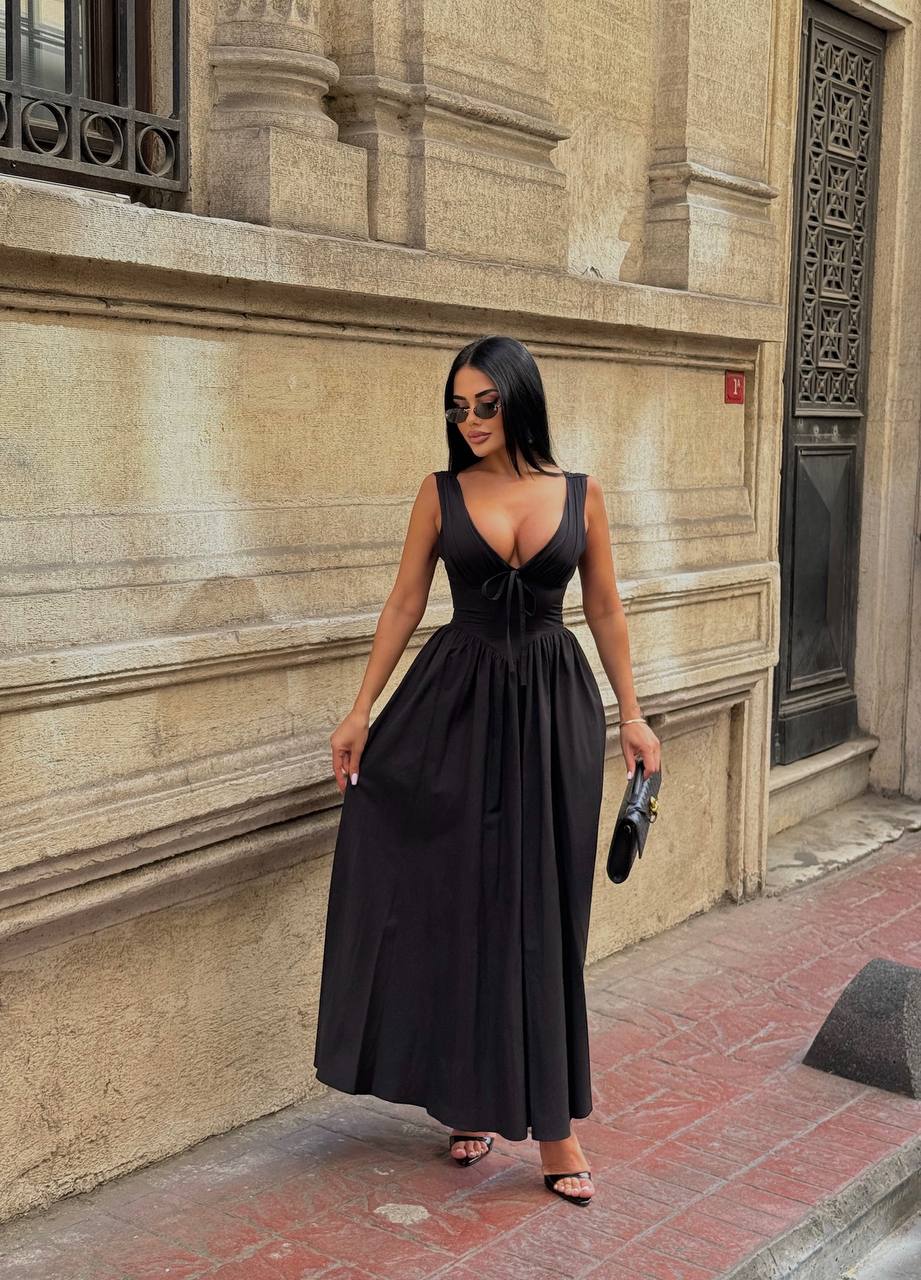 The Riviera Corset Maxi Dress - 1201