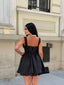 Twilight Drape Waist Cut-Out Midi Dress - 1227