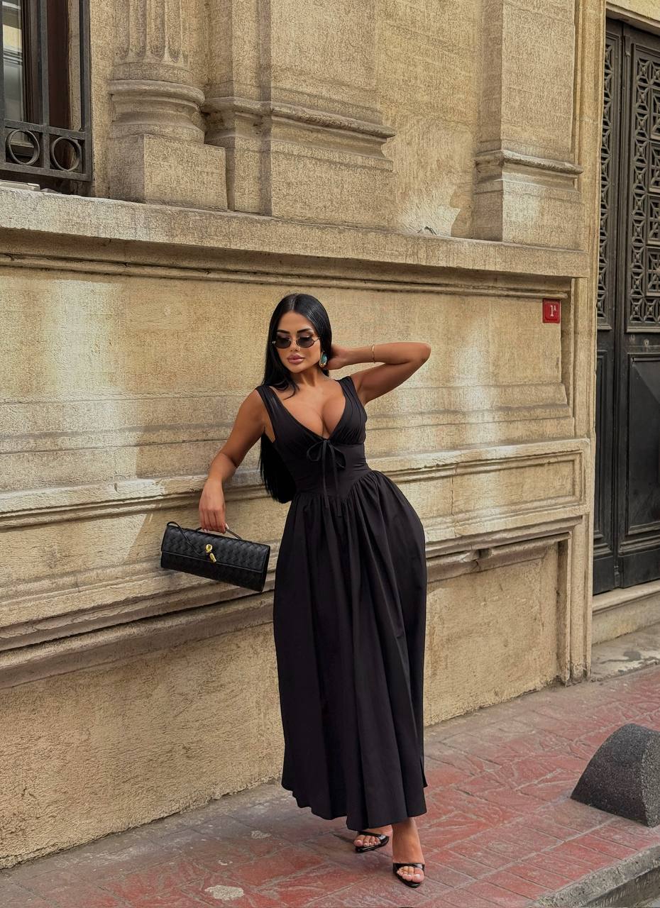 The Riviera Corset Maxi Dress - 1201