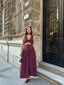 Chic Vintage-Inspired Two-Piece Set - 1179