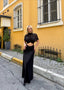 The Aurora Ruched Cut-Out Maxi Dress - 1222