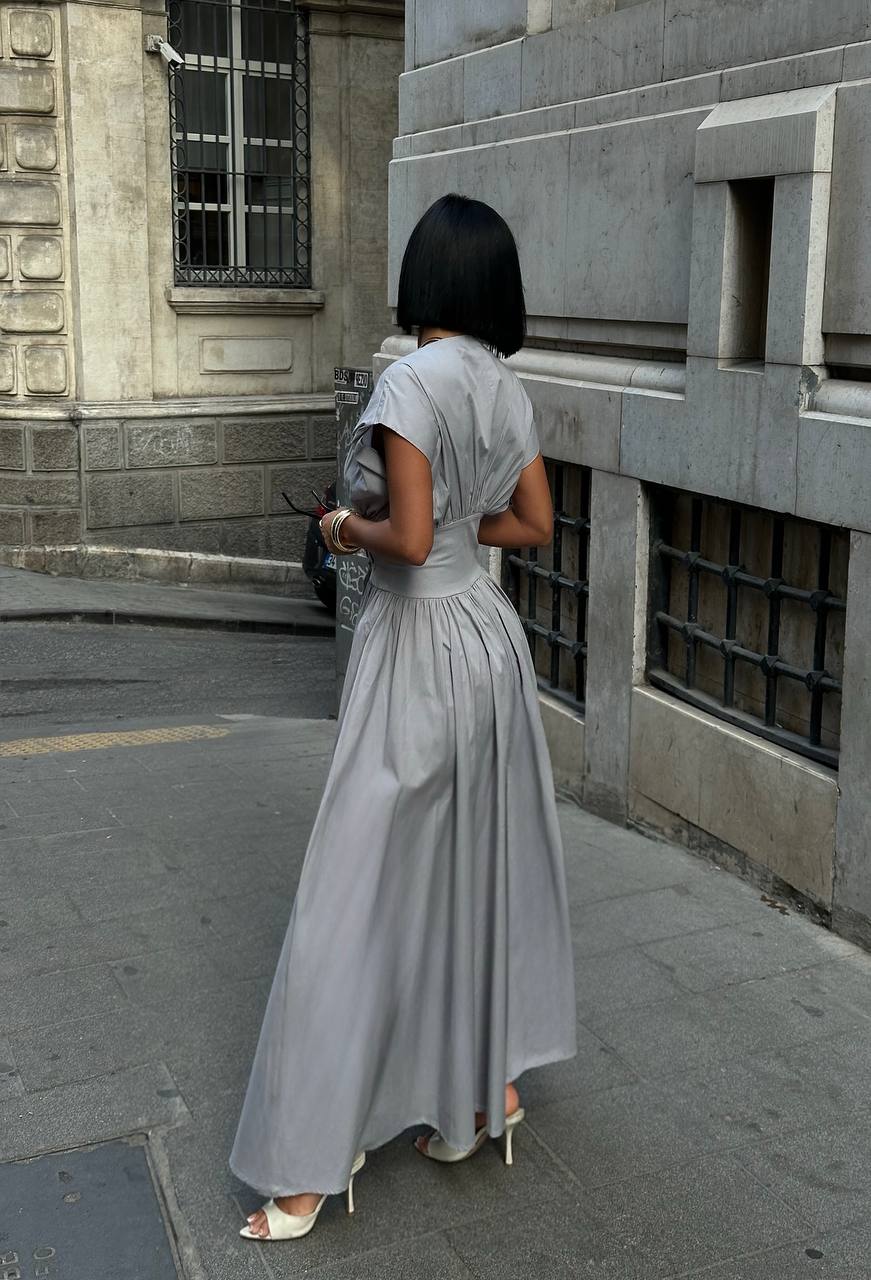 The Celeste Belted Maxi Dress - 1239