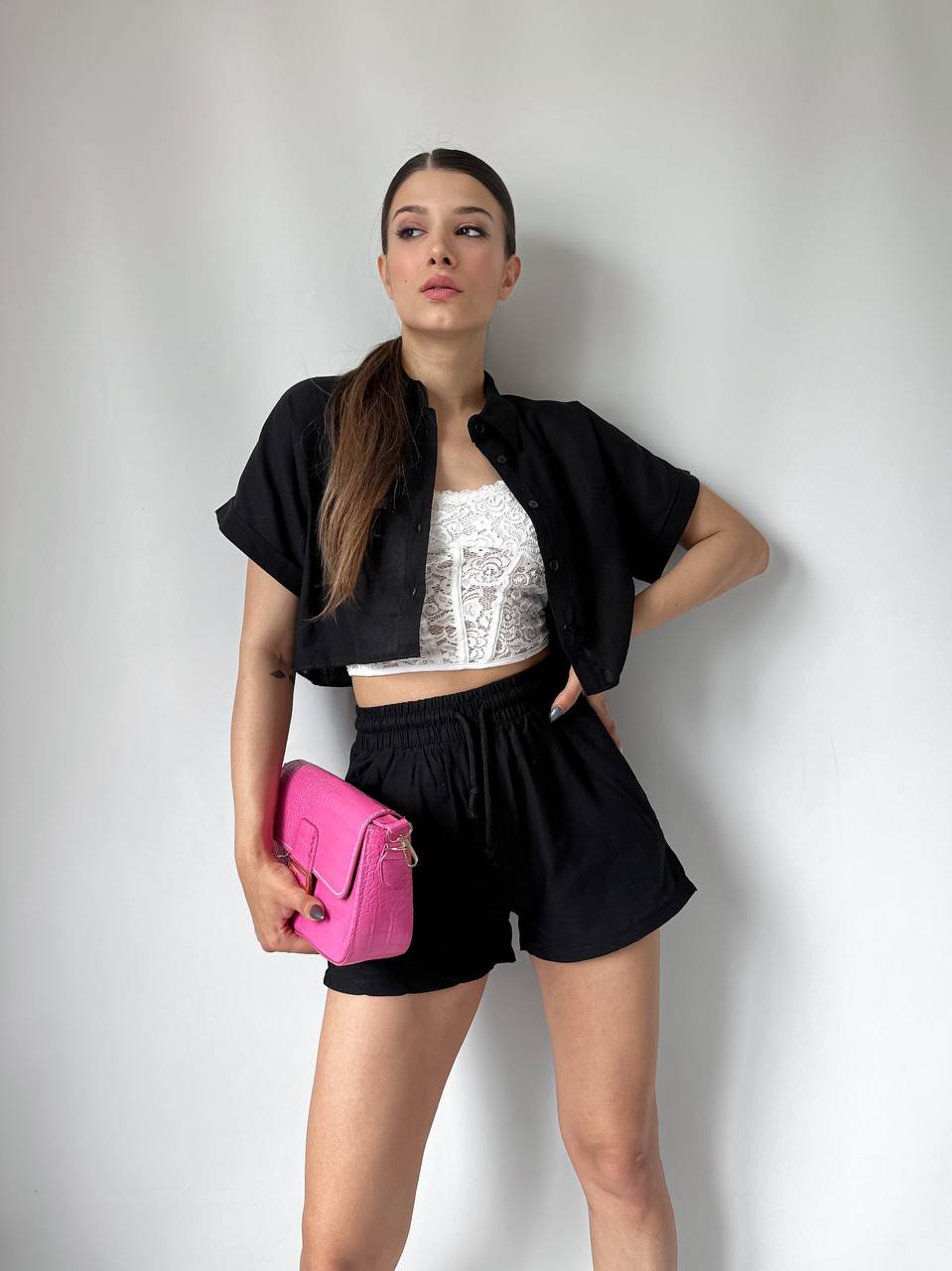 Linen Two-Piece Set – 1158