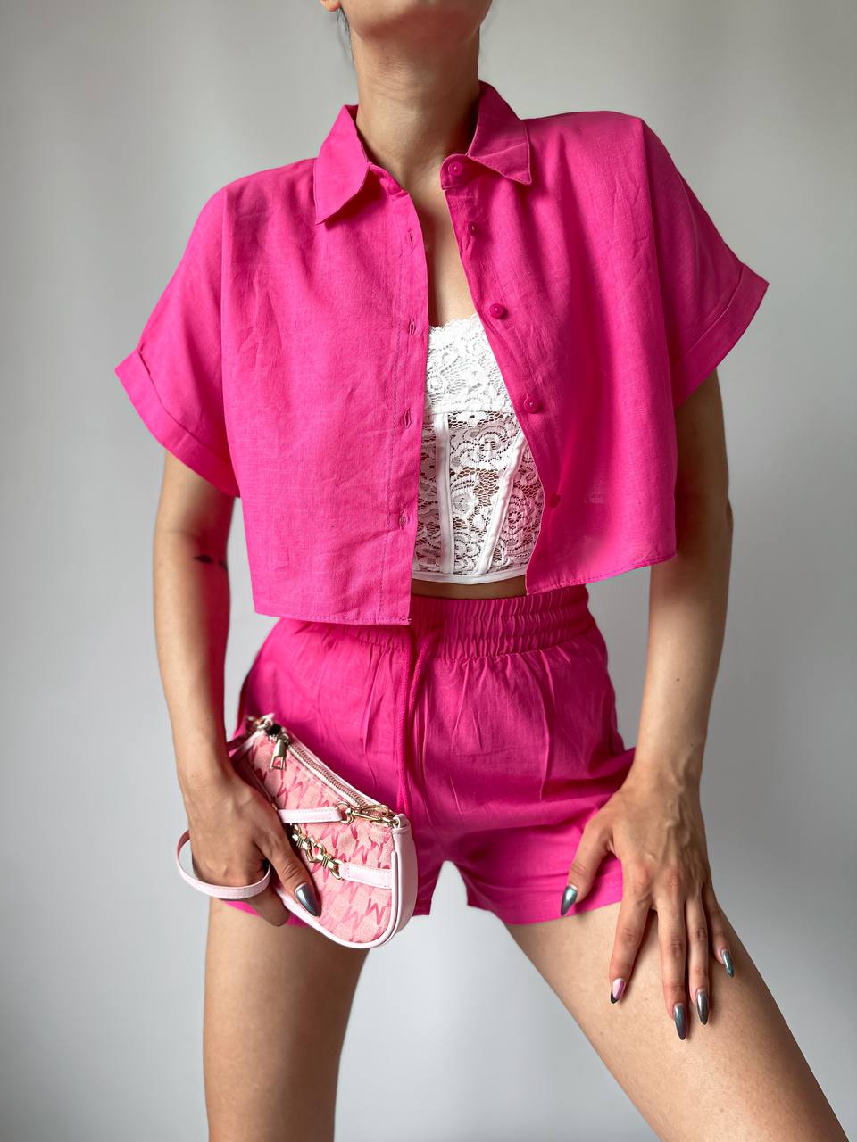 Linen Two-Piece Set – 1158