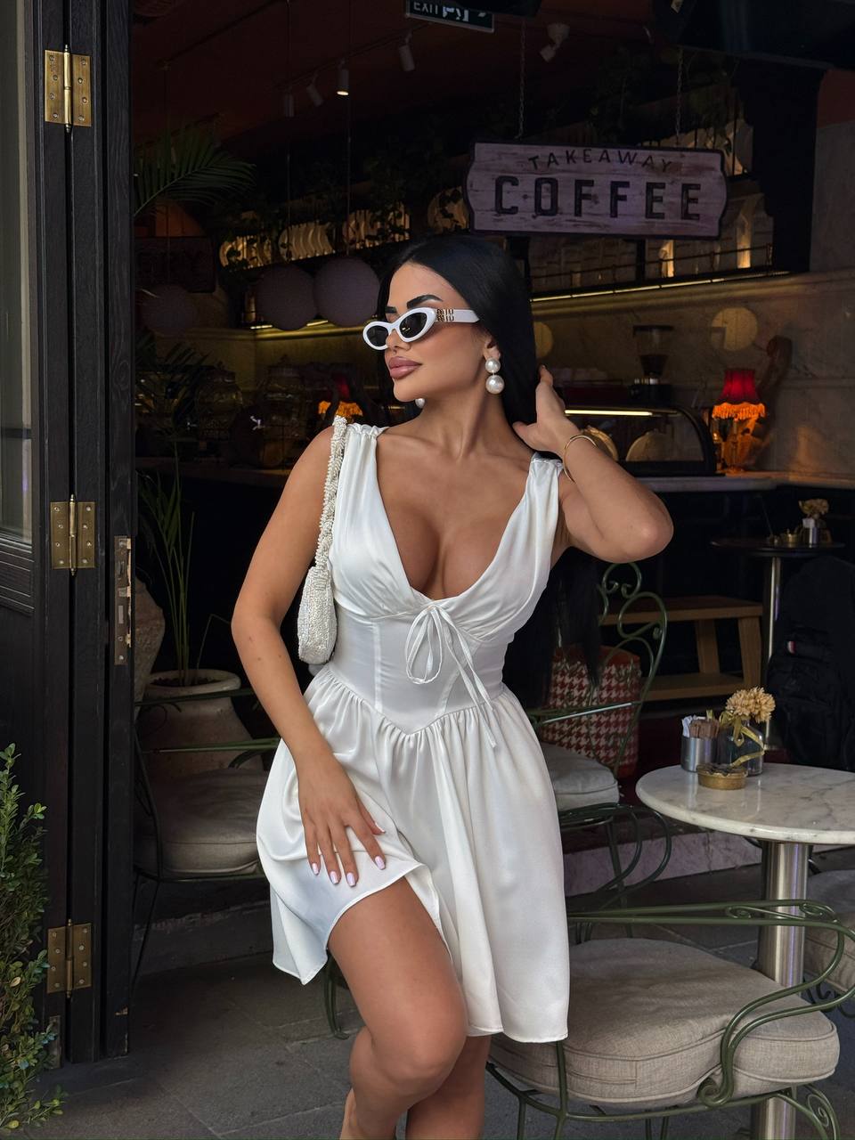 The Milan Ruched Corset Mini Dress - 1200