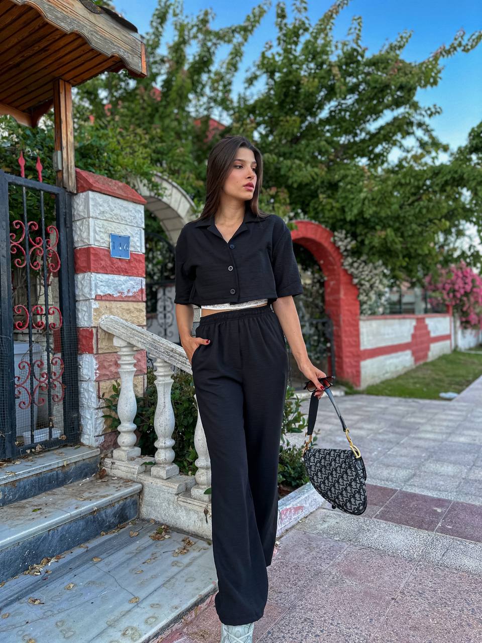 The Breezy Linen Two-Piece Set – 1154