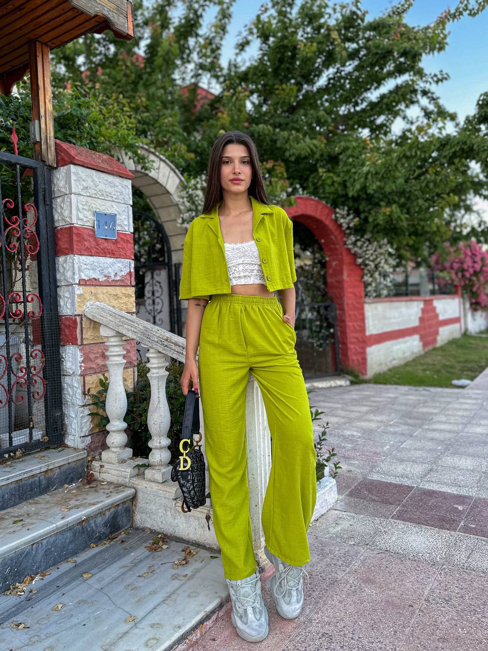 The Breezy Linen Two-Piece Set – 1154