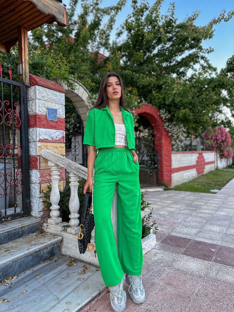 The Breezy Linen Two-Piece Set – 1154