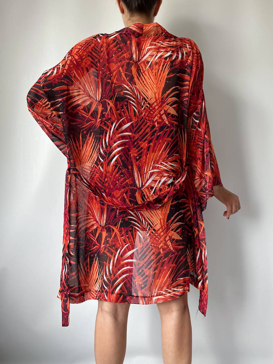 The Tropical Breeze Kimono Dress – 1155