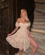 Blossom Romance Off-Shoulder Dress – 1151
